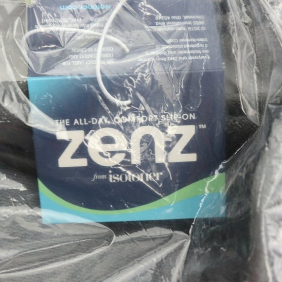 Isotoner Men's Zenz Sport Indoor/Outdoor Knit Slippers, Ash, Size 8 - Picture 5 of 6